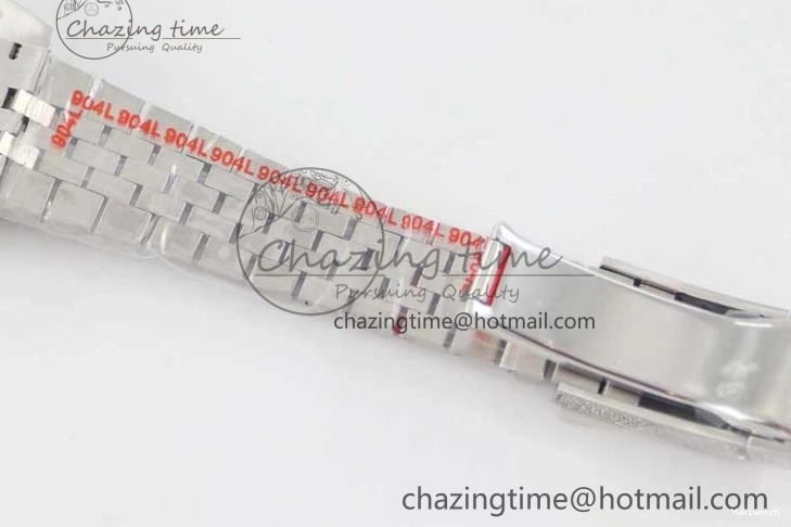 Jubilee Diamonds Datejust TWF 41 Arabic Full on A2824 Dial Edition SS Markers Best Bracelet 1:1 0214